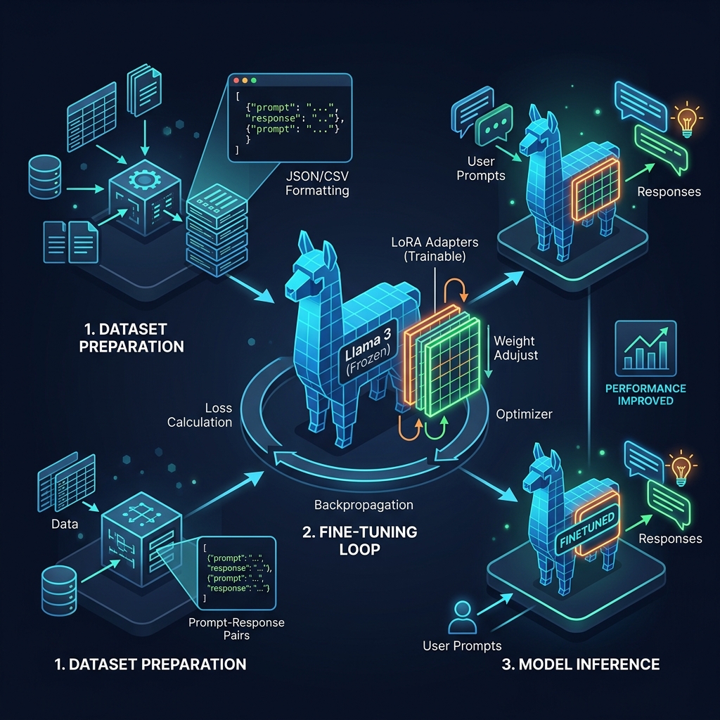 Llama 3 Fine-Tuning Workflow